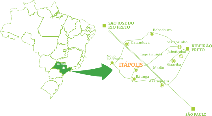 Coagrosol Localização